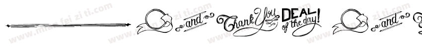 Chalk hand lettering shaded字体转换